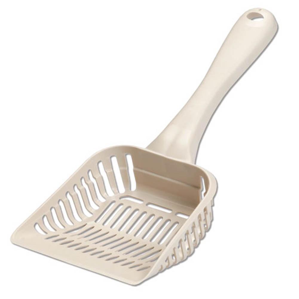 Petmate Litter Scoop With Microban Bleached Linen Giant