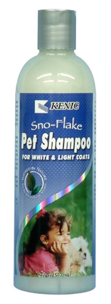 Kenic Sno-Flake Soap/Detergent Free Whitening Pet Shampoo 17oz