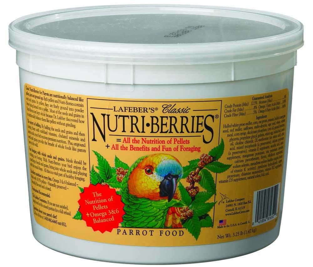 Lafeber Nutri-Berries Classic Parrot 3.25lb