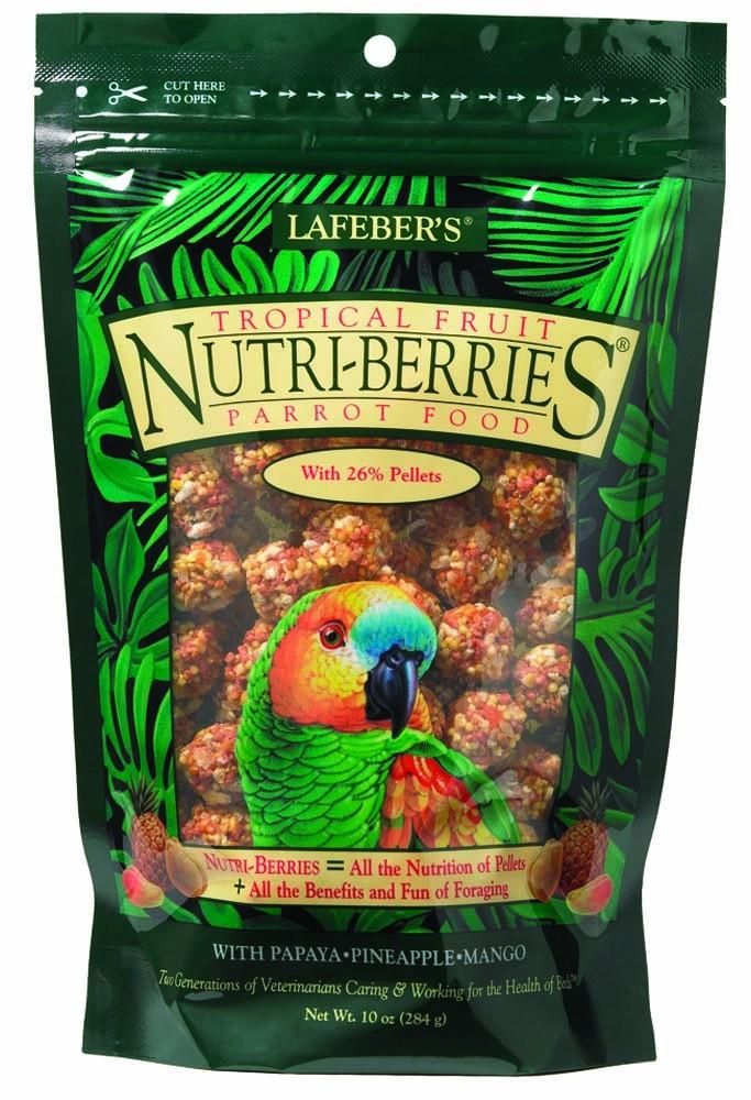 Lafeber Nutri-Berries Tropical Fruit Parrot 10oz