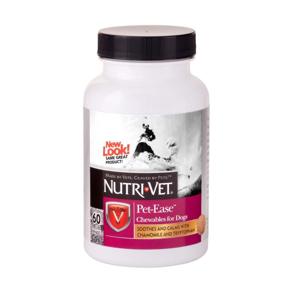 Nutir-Vet Pet Ease Natural for Dogs 60ct