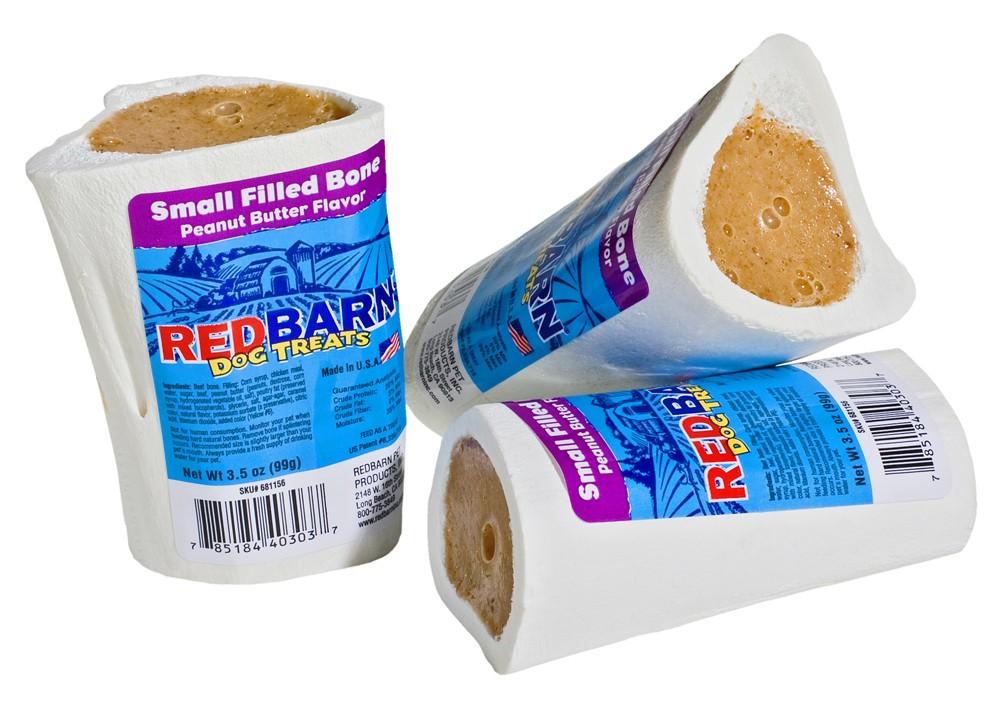 Redbarn Filled Bone Peanut Butter Individual 1 count