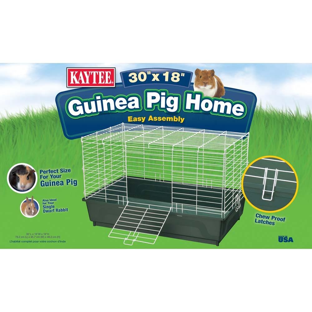 Kaytee My First Home Guinea Pig Single Pack Home Green Large