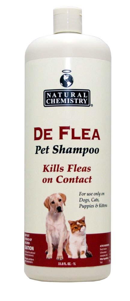 Natural Chemistry Deflea Ready to Use Pet Shampoo 33.8oz