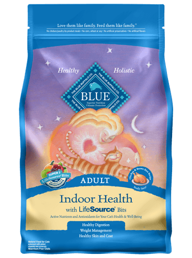 BLUE™ Indoor Health Chicken & Brown Rice Recipe For Adult Cats