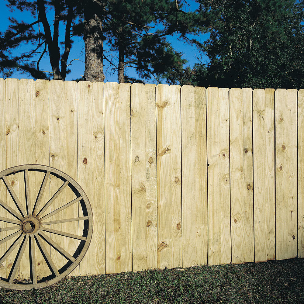 6" BOARD ON BOARD PANEL, Privacy fence
