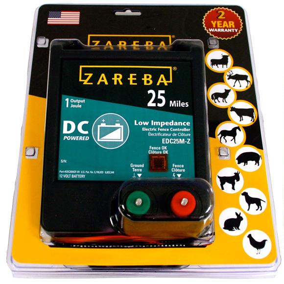 Zareba 25 Mile Battery Operated Low Impedance Fence Charger