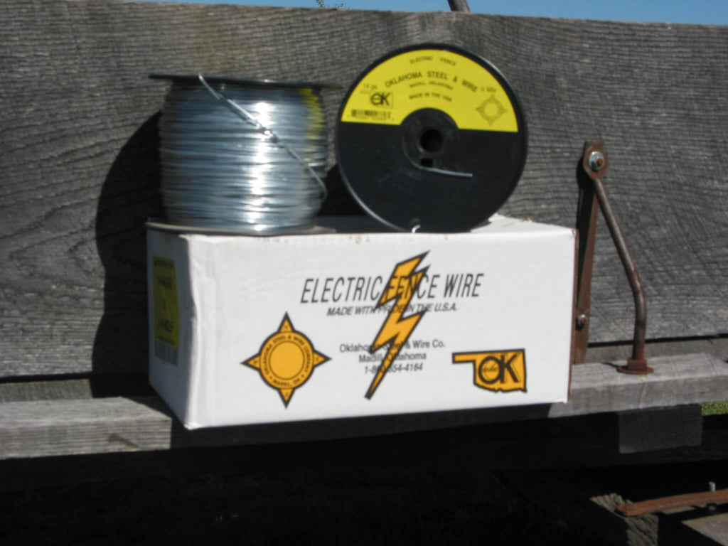 OK Brand Electric Fence Wire 14ga x 1/2 mile