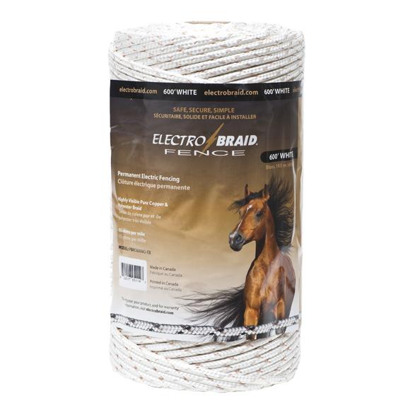 ElectroBraid 1000 Ft Reel - White