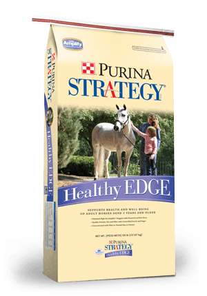 PURINA STRATEGY HEALTHY EDGE HORSE FEED
