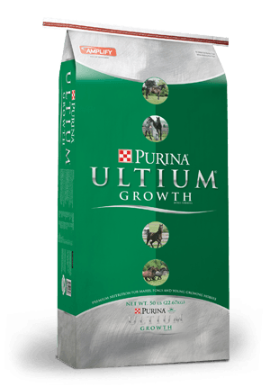 PURINA ULTIUM GROWTH HORSE FEED