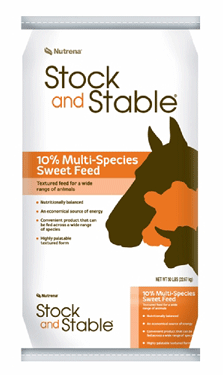NUTRENA STOCK AND STABLE 10% SWEET MULTI SPECIES FEED