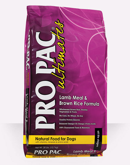 PROPAC ULTIMATE LAMB MEAL & BROWN RICE DOG FOOD